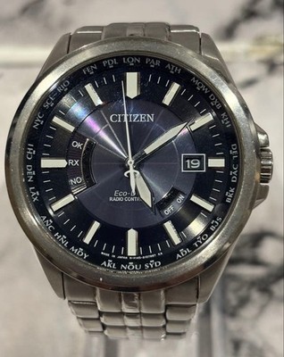 Citizen Eco-Drive Date Solar Men Wristwatch