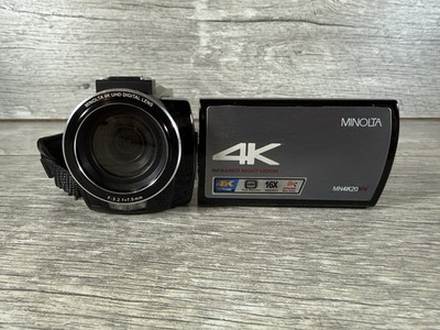 Minolta 4K Ultra HD 30 Mega Pixels Digital Camcorder MN4K20NV