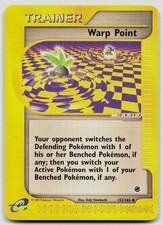 Warp Point 152/165 Expedition Base Set Pokemon LP on eBay