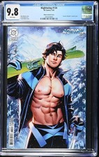 Nightwing  134 DC 2026 CGC 9.8 Moore Sweater Weather 1:25 Beefcake variant