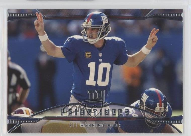 Eli Manning #PT-EM 2013 Topps Prime Football Primetimers