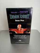 Tales from the Crypt - Demon Knight - VHS - Sealed - Sneak Peak 1995 Billy Zane 