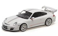 MINICHAMPS 1/18 Porsche 911 GT3 RS 4.0 2011 White Diecast Car Used