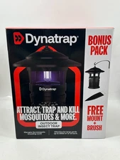Dynatrap 1/2 Acre LED Outdoor Insect Trap New Version Cleaning Brush&Hook1807271