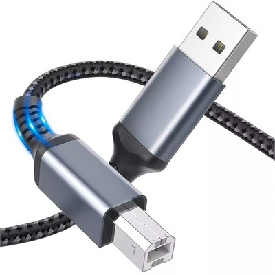 Druckerkabel 1,5m, USB 2.0 Typ A auf Typ B  Reagle Scanner Kabel Drucker Kabel