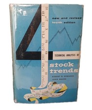 Technical Analysis of Stock Trends  Edwards Magee 4th EDITION Hardcover RARE GC