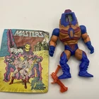 Vtg 1980s MAN-E-FACES HE-MAN Motu Masters Of The Universe Action Figure Complete