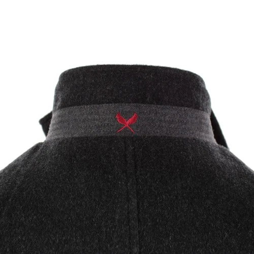 Cardinal of Canada NWT Wool Blend Car Coat w/ Removable Bib Size 44R In Charcoal image 8