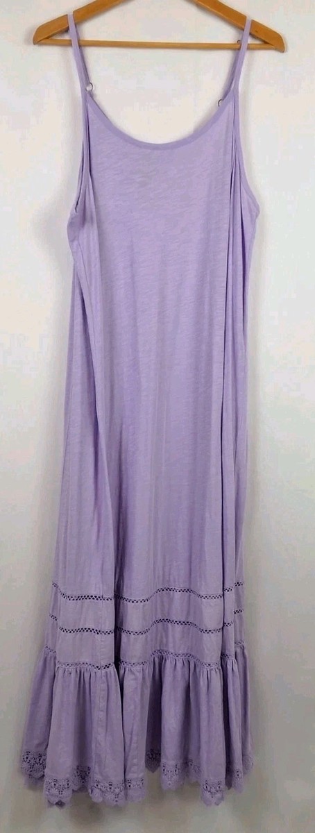 white christmas dresses Lilac High Neck Crochet Maxi Dress – AX Paris main image 1