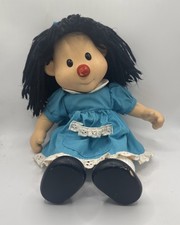 Playmates Toys Muñeca Molly Grande Cómodo Sofá Azul Vestido Negro Zapatos 1996 Ver Fotos