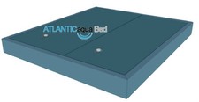 Wasserbett Matratze DUAL Set beide inkl.Trennw. Wasserkern Softside Wasserbetten