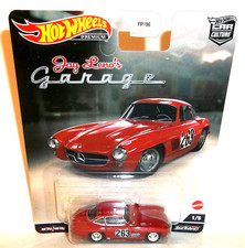 2022 HOT WHEELS 1:64 PREMIUM JAY LENO'S GARAGE RED MERCEDES-BENZ 300 SL