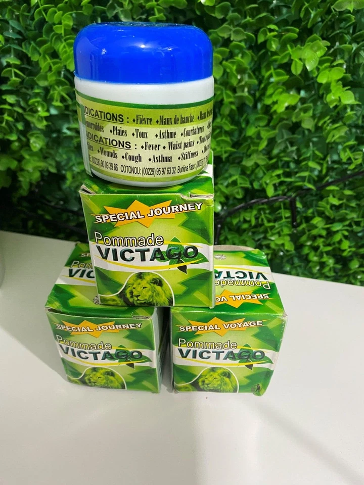 100% PURE 1 VICTAGO Natural Pomade Menthol for Muscle Arthritis, painkiller, joints...