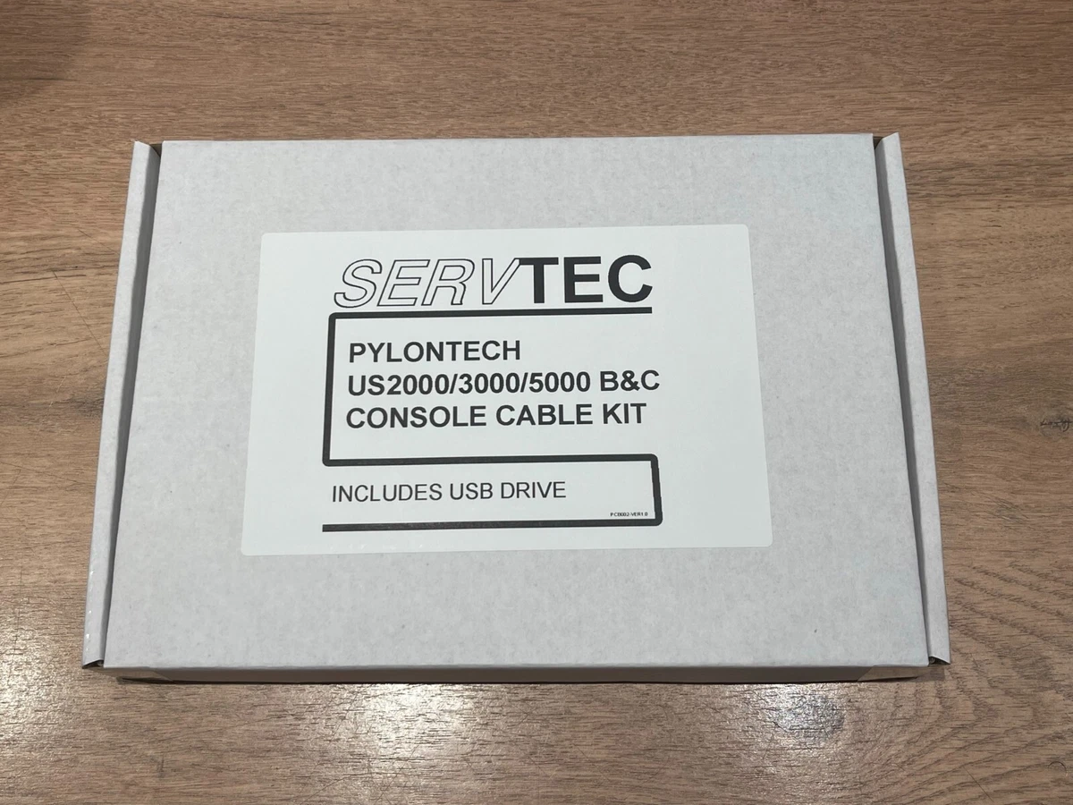 Pylontech Batterie Diagnosekabel, US2000 US3000 US5000, Batterieansicht SERVTEC