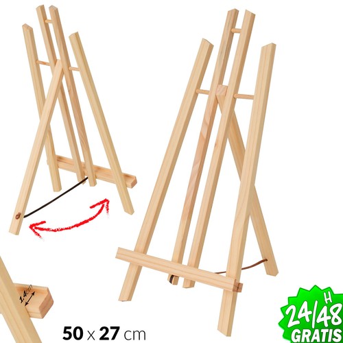 CABALLETE DE MADERA ATRIL CUADRO PINTURA PARTITURA PIZARRA OLEOS | eBay