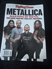 Metallica Special Collectors Edition Rolling Stone Magazine Masters Of Metal