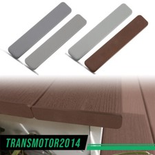 4/8/12 Pack 5.5” Plastic Decking boards End Cap Set Brown / Gray Fit For TREX