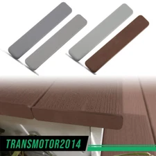 4/8/12 Pack 5.5” Plastic Decking boards End Cap Set Brown / Gray Fit For TREX