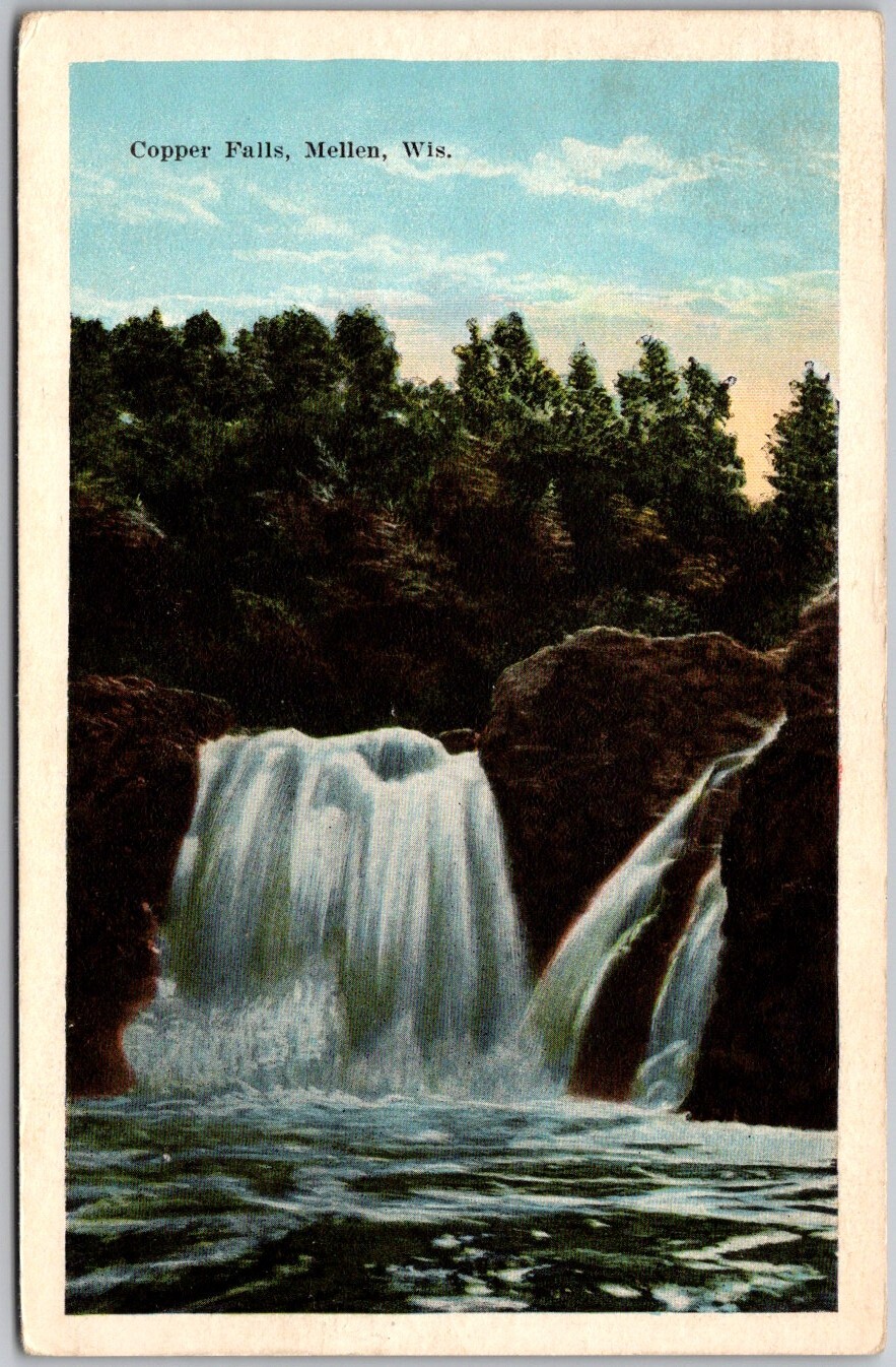 POSTCARD Copper Falls, Mellen, Wis. eBay