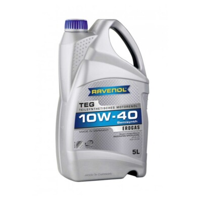 RAVENOL TEG SAE 10W-40 Gasmotorenöl 5 L