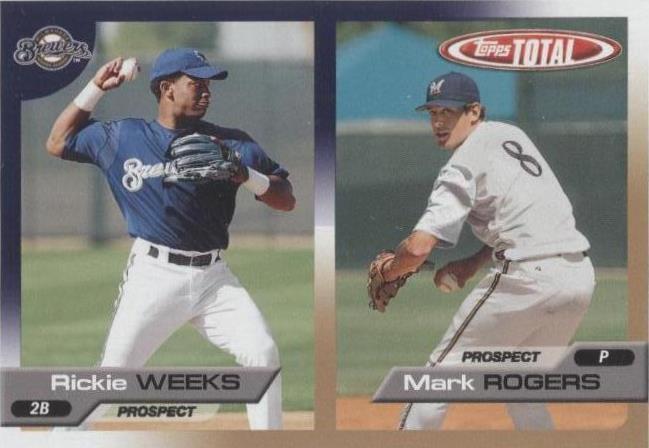 2005 Topps Total - Mark Rogers Rickie Weeks #717 - 1 of 1