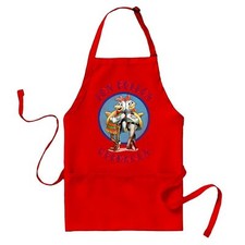 Adult Red Breaking Bad Los Pollos Hermanos Logo Cooking Apron Great for Cosplay