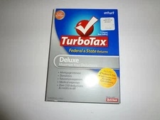 2009 TurboTax Deluxe Federal & State Returns CD