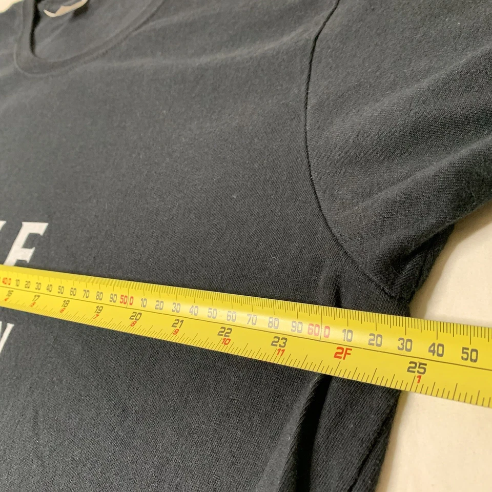 Camiseta People... Not A Big Fan 2XL Mujer Damas Top Negra Divertida Anti Social Foto 4 de 4