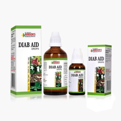 Bakson Homeopathic Diab Aid Drops , 100% Homeopathic Formula Drops