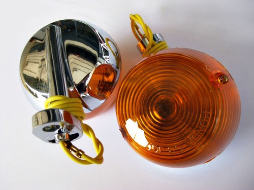 Fit HONDA CB100 CL100 CB125S CL125S SS125 CA175 S90 CL90 CG110 TURN SIGNAL - Picture 2 of 4
