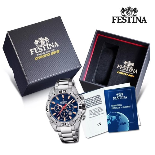 Orologio cronografo uomo Festina Chrono Bike F20543/4 - Foto 7 di 7