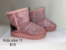 Girls Sequin Boots