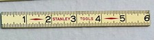 Vintage 6 Wooden Ruler - Stanley Go For Green...