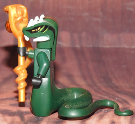 Used loose 2012 Lego Ninjago 9450 Acidicus Minifigure With Staff