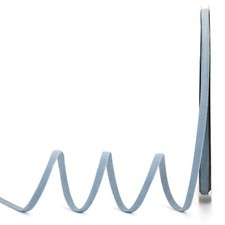 1/4 Inch Dusty Blue Velvet Ribbon 20 Yards Double Faced for Gift Wrapping