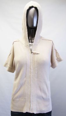 Tommy Hilfiger,Neuwertig,Damen,Pullover,Kapuze,Kurzarm,Braun,S(USA