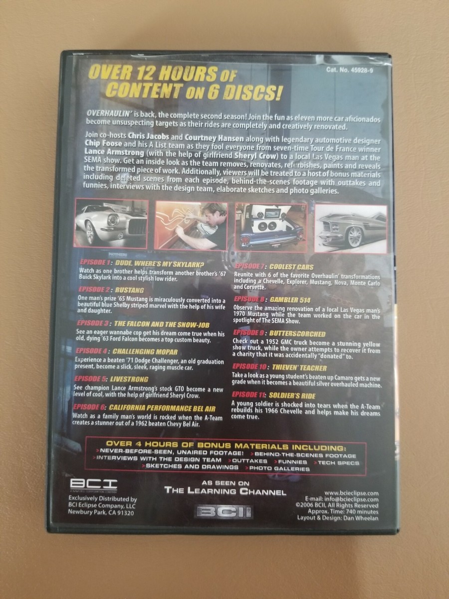 (未使用･未開封品)Overhaulin: The Complete Second Season [DVD] Amazon.com: Overhaulin': Season 2 [DVD] : Movies & TV