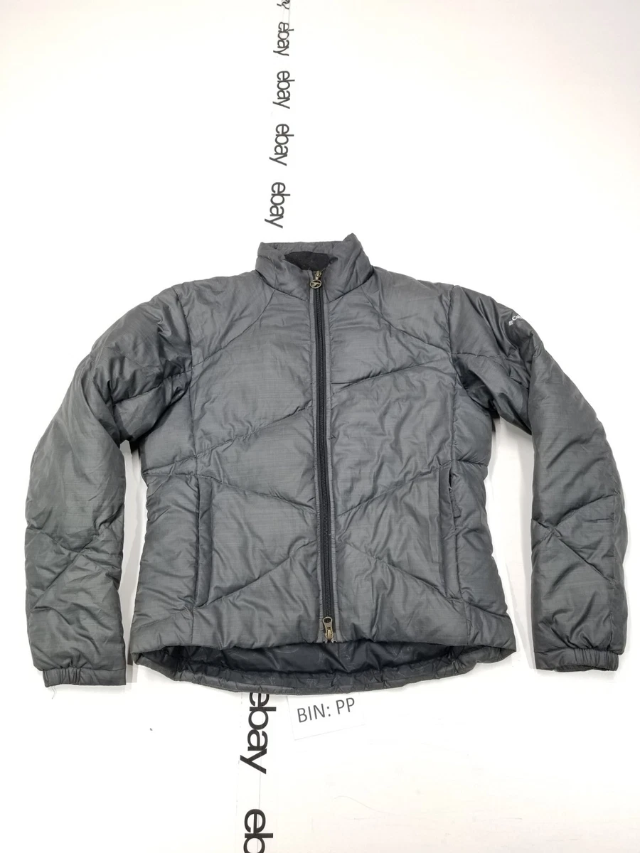 Columbia Titanium Interchange Women s Size M Gray 550 Down Puffer Jacket PP