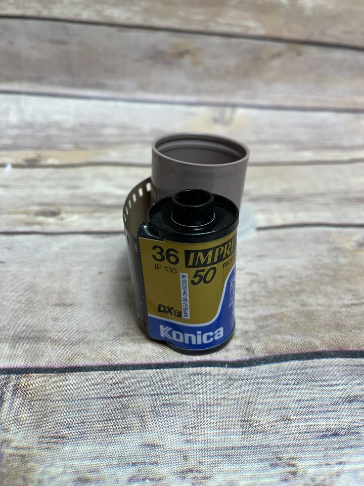 1 Roll of Konica Impresa 50 Pro 135-36 C-41 Color 35mm Film Expired - Image 3 of 4
