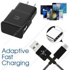 Adapter Fast Charger Type C With Phone Charging Cable For Samsung Galaxy Android
