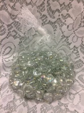   Clear Bead Fire Glass for your Gas Fireplace or Gas Fire Pit 3 LB bags