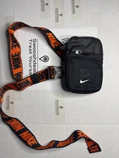 Nike Sportswear Essentials Hip Small Shoulder Chest Front Bag BA5904 Red Black