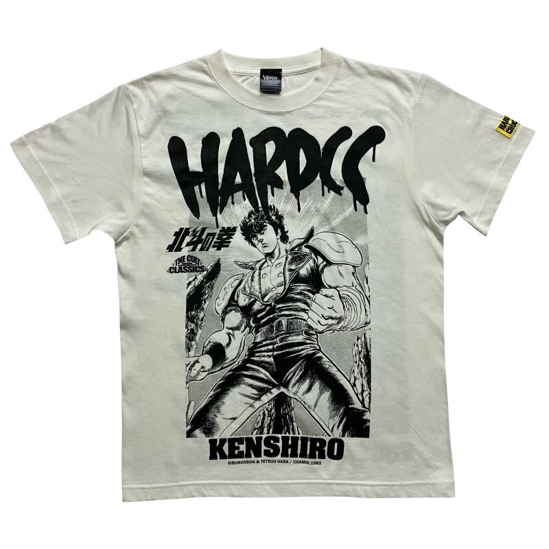 Fist of the North Star Kenshiro T-shirt Vanilla White Hardcore