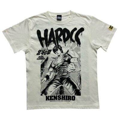 Fist of the North Star Kenshiro T-shirt Vanilla White Hardcore