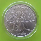 2015 Silver 1 oz TRIVIUM GIRLS BU Round - Formerly SBSS