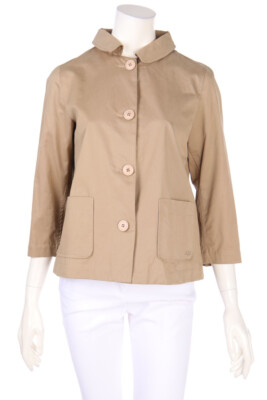 313 TRE UNO TRE Jacket Patch Pockets I 42 = D 36 khaki NEW#1284