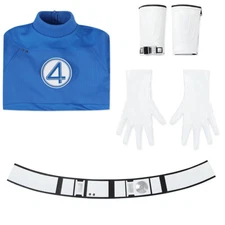 Fantastic Four First Steps Mister Cosplay Costume Fantastic 4 Jumpsuit Outfits