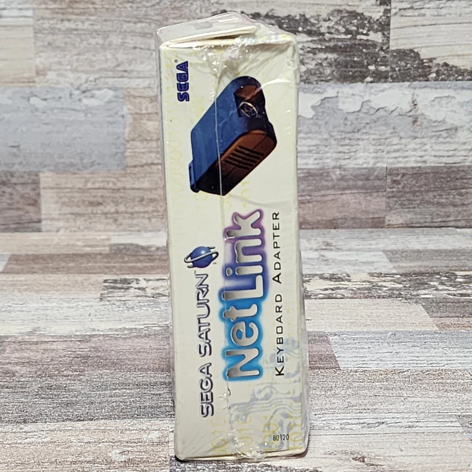Sega Saturn Net Link Keyboard MK-80120 Adapter Sealed - Image 4 of 4