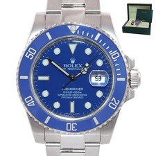 Rolex Submariner Blue Men's Watch 