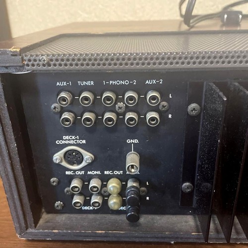 LUXMAN L-80 Solid State Stereo Integrated Amplifier Vintage Audio 1975 - Picture 5 of 5